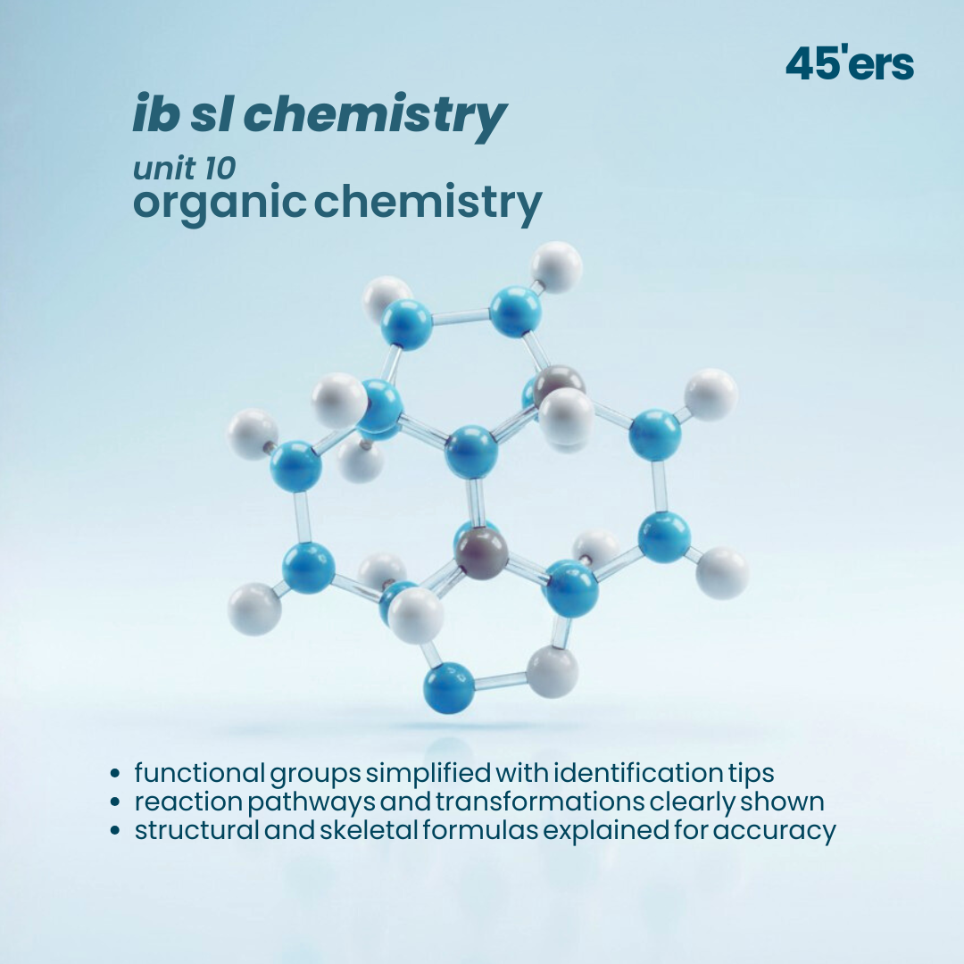 Chemistry SL Organic Chemistry