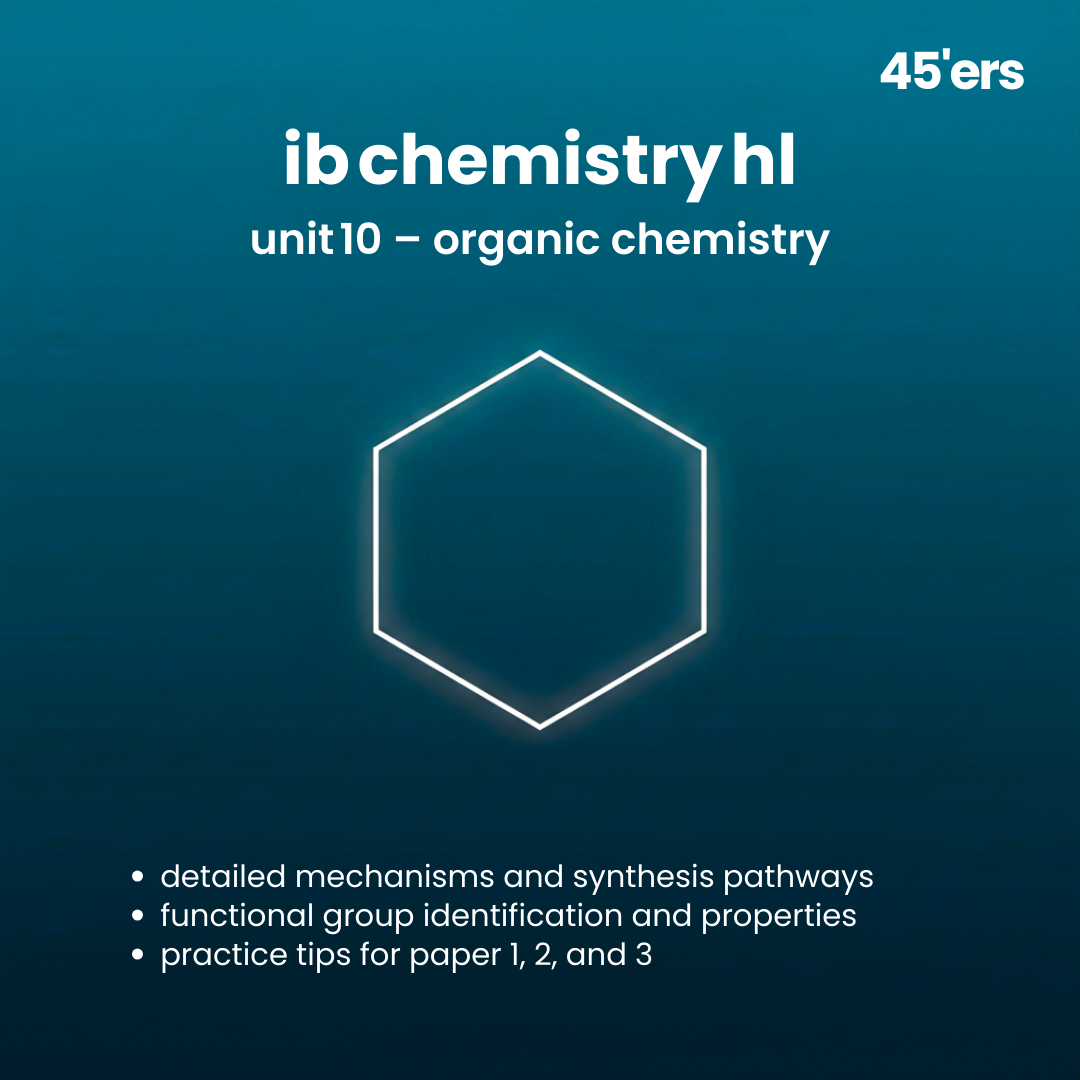 Chemistry HL Organic Chemistry