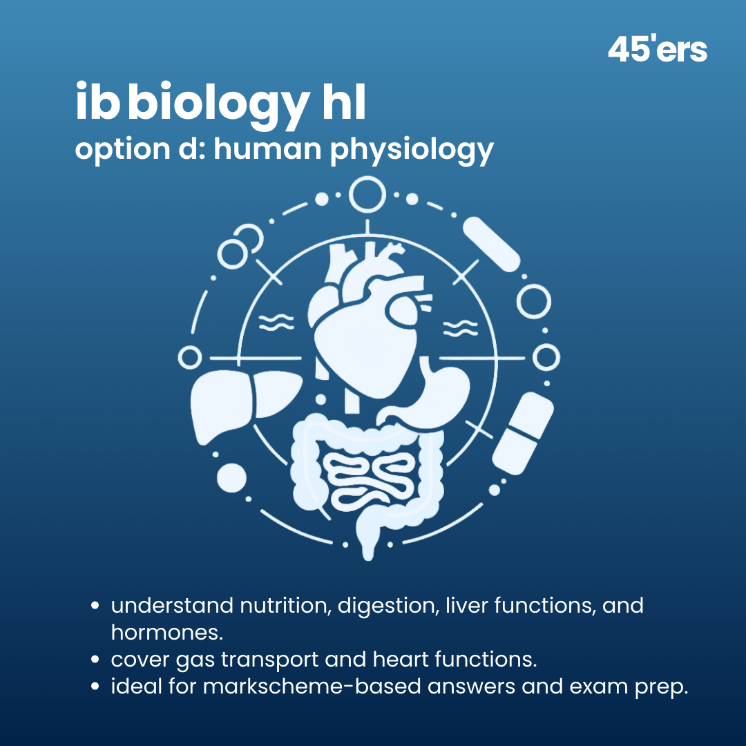 IB Human Physiology Notes