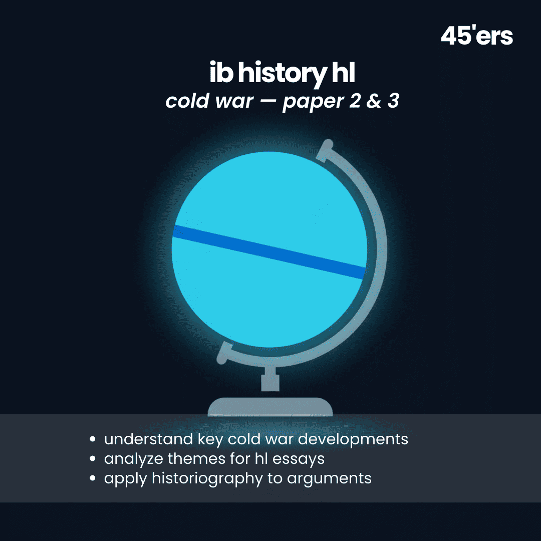 History HL Cold War Extension