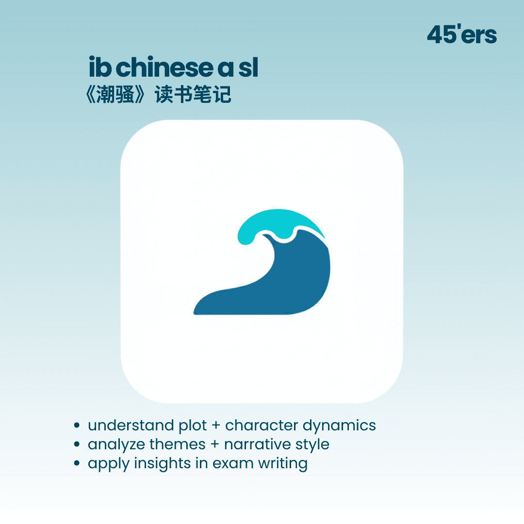 Chinese A SL Reading Notes